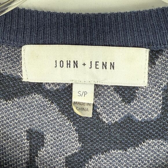 JOHN + JENN Small Leopard print Knit sweater dress Flare Sleeves - Picture 5 of 16